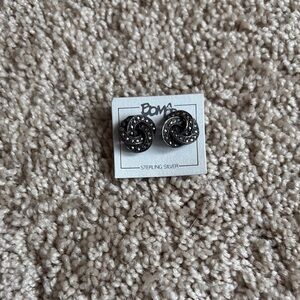 Boma Sterling Silver Swirl Earrings